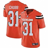 Nike Men & Women & Youth Browns 31 Nick Chubb Orange NFL Vapor Untouchable Limited Jersey,baseball caps,new era cap wholesale,wholesale hats